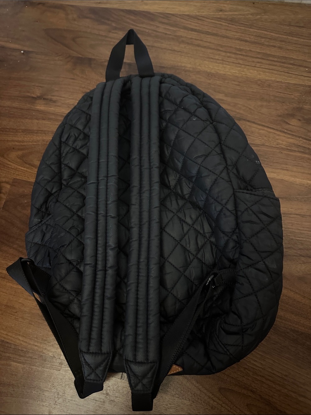 MZ Wallace Black Quilted Mini Backpack - Picture 4 of 6